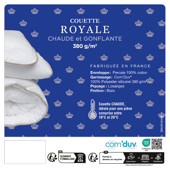 GAMME FJORD PALACE COUETTE FJORD ROYALE