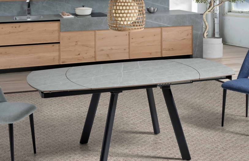 table redox plateau gris